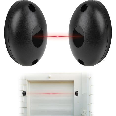 Universelle Fotozelle Für Tore, Infrarot-fotozelle 12/24v Ac/dc, Infrarot-sicherheitssensoren Für Automatische Tore Und Garagen