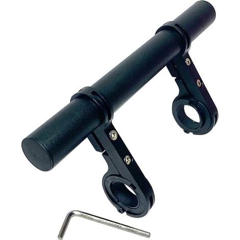 Verlängerungslenker, Velo Lenkerverlängerung Lampe Licht Handyhalterung Verlängerung Aus Aluminiumlegierung Für Motorrad E-bikes Fahrrad