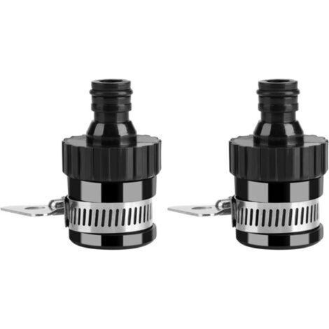 Hahnadapter, Universeller Hahnanschluss, Gartenschlauchanschluss (durchmesser 20 Mm) (2 Stück)