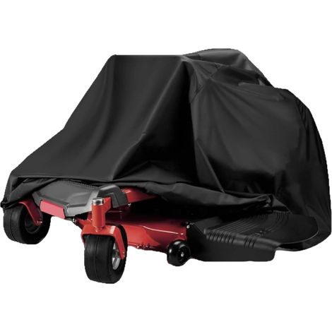 Rasenmäherschutz, Wasserdichte Abdeckung, 71,65x43,7x45,67 Zoll, Regenschutz Mit Kordelzug, Robuste Lagerabdeckung, Uv-beständiges Und Staubdichtes Material, Ideal Zum Schutz, Garten, Garage, Schwarz