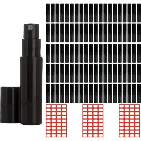 Set Mit 100 Nachfüllbaren 2-ml-parfümzerstäubern, Mini-parfüm-sprühflaschen, Parfümzerstäuber Für Unterwegs Mit Trichter, Pipetten, Pumpkopf Und