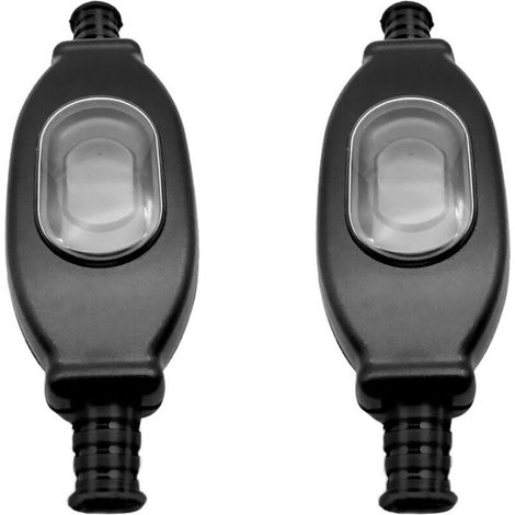Kabelzug-schalter, 2 Stück 250v Wasserdichter Kabelzug-schalter, Ip65-zertifiziert Staub- Und Wasserdicht Für Lampen, Elektrogeräte Und Transformatoren
