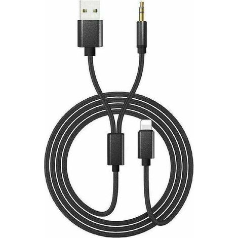 Enowelir Bmw & Mini Ipod Iphone 6 7 8 X Xs Xr Schnittstelle Audio Usb Kabel Aux Adapter