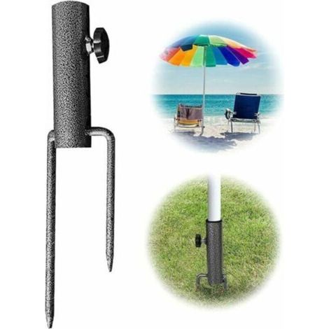 Bodendübel Für Sonnenschirm, Sandanker, Eisenstütze Für Sonnenschirm, Dicke 28-32 Mm