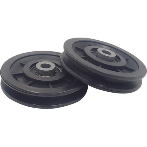 90 Mm Nylon-riemenscheibe, Fitness-rolle, Universalrad Für Kabel-geräte, Fitnessstudio-ausrüstung, Garagentor-rolle, Schiebetür-rolle