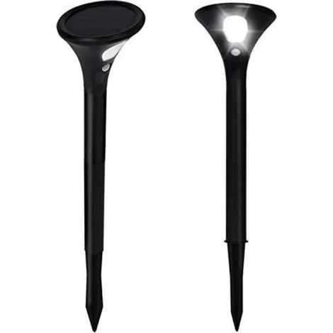 2er-set 2-in-1 Led-solarlampen Mit Bewegungsmelder