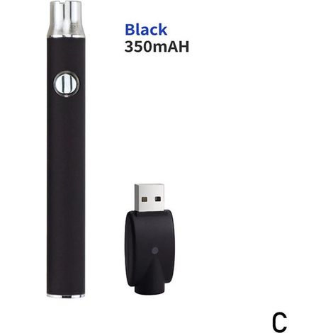 Tragbares Elektrisches Lötkolben Mit 510-gewinde Und Usb-ladegerät (350 Mah, Schwarz)
