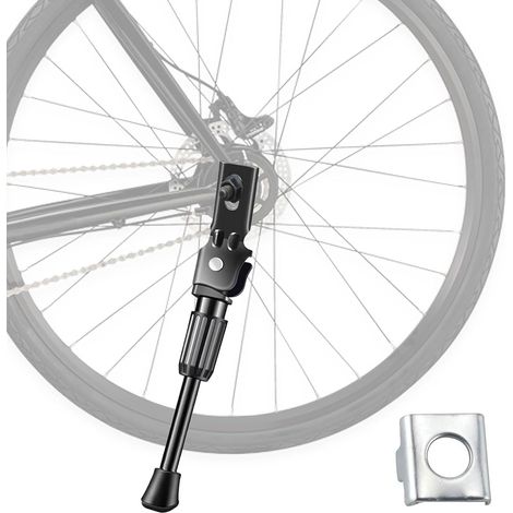 Ständer Für Kinderfahrrad - Einseitige Stütze - Aluminiumlegierung - Verstellbar - Für Rennräder Und Kleine Fahrräder - 30 Cm