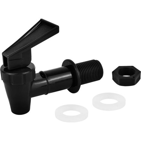Getränkespenderhahn, Ersatzteil Für Wasserspender (1 Stück, Schwarz)