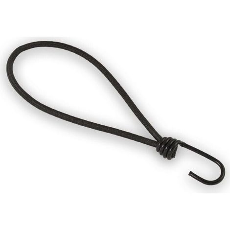 25 Stück Elastische Spanngurte Mit Haken, 20 Cm, Planenspanner Mit Spiralhaken, 200 Mm, Ø 6 Mm, Schwarzer Expander-liaiki