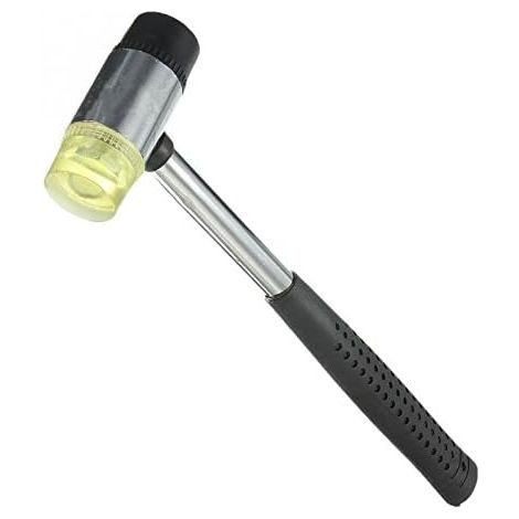 Bigtron Maillet Doppelseitig Durchmesser 25mm - Gummihammer Für Die Heimwerker-lederwarenverbesserung