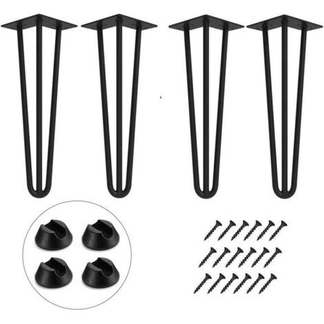 Yidomde Haarnadel-tischbeine, 40 Cm, 4er-set Metallmöbelbeine Zum Selbstbauen Für Kleiderschränke, Schubladen Und Nachttische