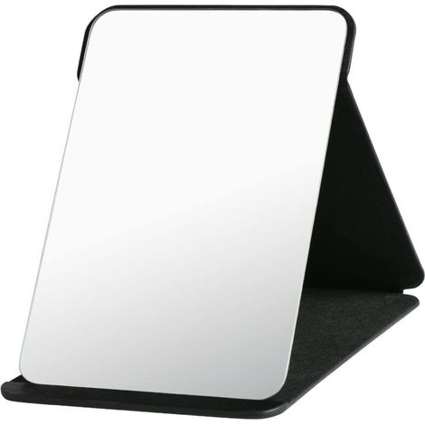Makeup-spiegel, Tragbarer, Faltbarer Tischspiegel Aus Pu-leder, Super Hd, Mehrfach Verstellbar, Leicht Zu Transportieren, Ultra-dünn Und Langlebig, Reisespiegel, Faltbar, 25,5x18 Cm