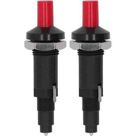 Piezozünder, 1-aus-2-knopfzünder, Funken-piezozünder, Grillanzünder Für Gasgrill, Elektrodenzünder - 2 Stück