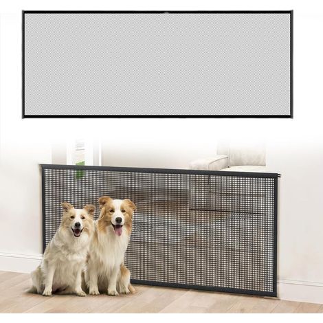 Einfahrbares Sicherheitsgitter 180 X 72 Cm, Ausziehbar Für Babys, Aufrollbar Für Kinder Sowie Kleine, Mittlere Und Große Hunde.