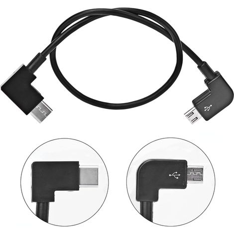 Micro-usb-kabel, Micro-usb-kabelzubehör Rc Kompatibel Mit Der Drohne Mavic Mini (micro-usb Auf Usb Typ-c)