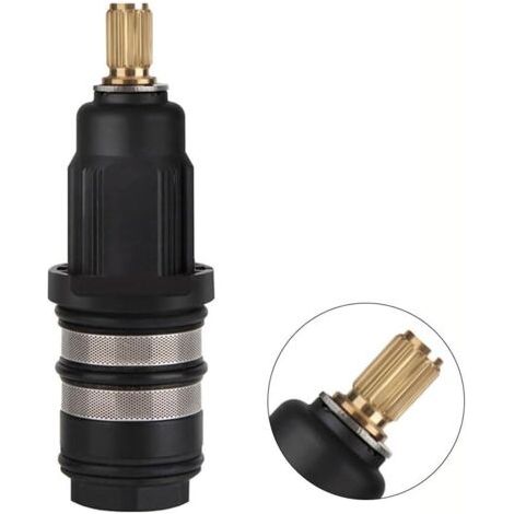 Reparaturset Für Thermostatische Duschmischer Aus Messing, Ersatz-thermostatkartusche, Warm-/kaltwasserventilkern, Für Duschbatterie