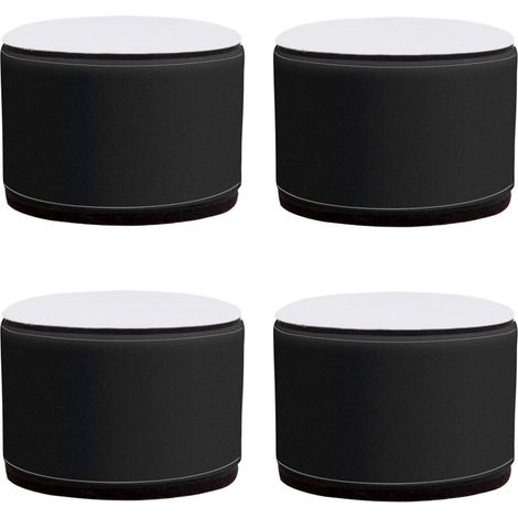 Möbel Beine4 Möbel Von Möbeln Runder Teppich Couchtisch Füße Sofa Teppichfuß Schrankfüße Haushalt Und Betten Erhöhungsbeine Mit Selbstklebend/schwarz/5x6cm