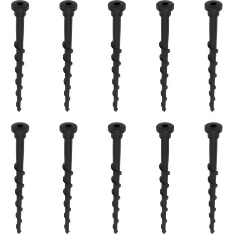 10 Stück Schrauben Für Ladestationen Von Rasenmähern, Zubehör Für Mähroboter Mit Inbusschlüssel, Länge 14 Cm, Schwarze Gartengeräte-werkzeuge Für Viele Modelle
