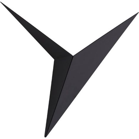 Minimalistische Dreieckige Wandleuchte, Moderne Led-wandlampe, Innenwandbeleuchtung, Schwarz