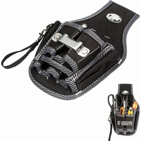 9-in-1 Werkzeugtasche Gürteltasche Für Elektriker Multifunktionale Werkzeugtasche Schraubendreher-set Halterung Für Heimwerker/elektriker/klempner/bauarbeiter/tischler