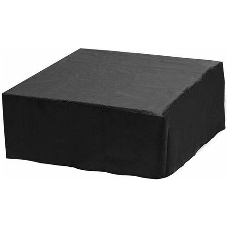 Abdeckung Für Whirlpool, Schutzhülle, Whirlpool, Pool, Badewanne, Spa-abdeckung Aus Oxford-gewebe Für Den Außenbereich Im Garten, Staubdicht, Wasserdicht, Uv-beständig, 218x218x30cm