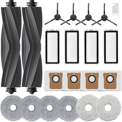 Zubehör Für Dreame L20 Ultra 2 Hauptbürsten, Rollen, 4 Wischtücher, 4 Filter, 6 Seitenbürsten, Staubsauger-ersatzteile