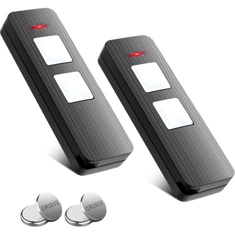 2er-set Fernbedienungen Für Garagentore 868 Mhz - 2 Kanäle - Kompatibel Mit Sommer S10019-00001, 4018v000, 4019v000 - Rolling Code