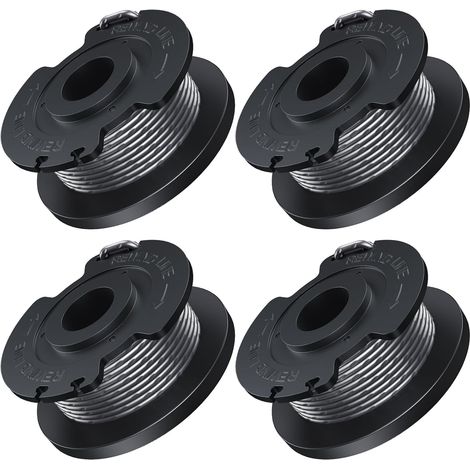 Ø1,6 Mm-5m Länge Kantenschneidedraht Kompatibel Mit Bosch Geeignet Für Kabellose Rasentrimmer Easygrasscut, Enthält 4 Stück F016800569 Trimmerkopf