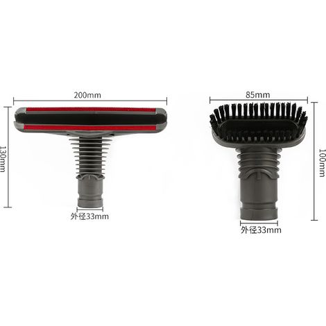 Ersatzbürstenset Für Dyson Staubsauger Dc35 Dc45 Dc52 Dc58 V6 (5-teiliges Set)