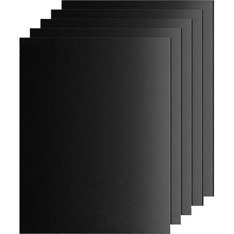 Kochmatte, 5 Stück 33x40 Cm Antihaft-backpapier Wiederverwendbar Reinigungsfreundlich, Bbq-grillmatten Für Backöfen