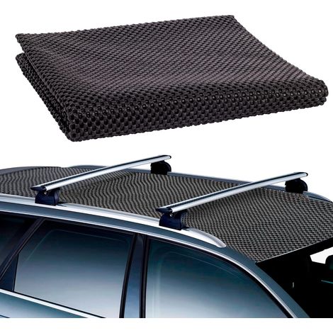 Rutschfeste Dachbox-matte Aus Pvc Mit Gittermuster, Wasserdicht, Vielseitig Einsetzbar, Zuschneidbar Für Auto-, Lkw- Und Van-dachgepäckträger, 90 X 100 Cm