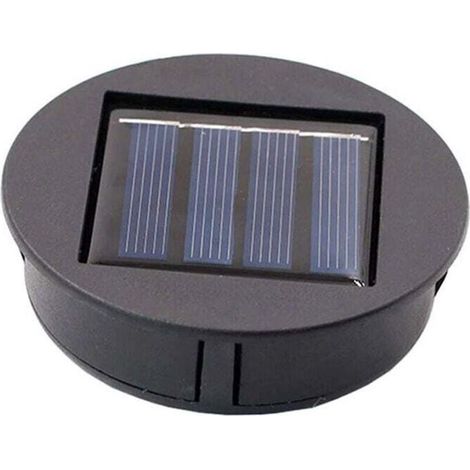 Ersatz-solardachleuchte, Solarlampe Für Laterne, Solarpanel-lichtabdeckung Mit Led-glühbirne, Diy-solarlaterne Für Außengartendekoration