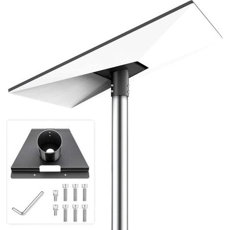 Robustes Starlink Gen 3 Schlauchadapter-montageset – Einstellbare V3-halterung Für Dach, Mast Oder Wand (schwarz)