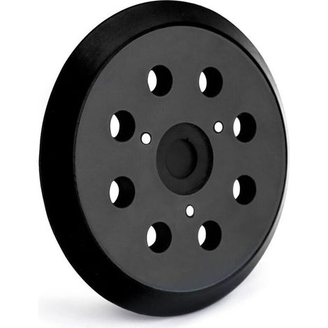 Schleifteller 125 Mm, 8 Löcher, Schleifplatte Mit Klettverschluss, Kompatibel Mit Bo5030 Bo5031 Bo8041 Bo5041