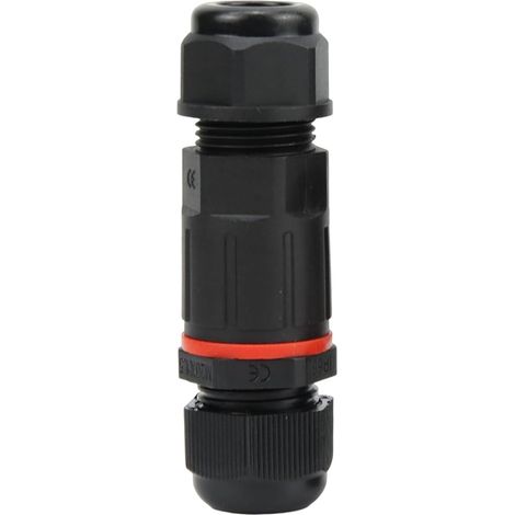 Wasserdichter Ip68 3-poliger Kabelverbinder Für Kabel Mit 8 Bis 12 Mm Durchmesser, Abzweigdose, Außen-erdkabel, Straßenbeleuchtung, Kabelmuffe, Anschlussdose-1p