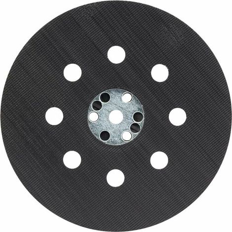 Mittelschleifplatte (für Lack, Spachtelmasse, 8 Löcher, Ø 125 Mm, Zubehör Für Exzenterschleifer)