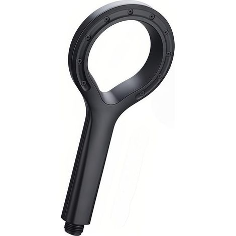 Handbrause Mit Feinem Sprühnebel, Einfache Dusche Star Ring (schwarz)