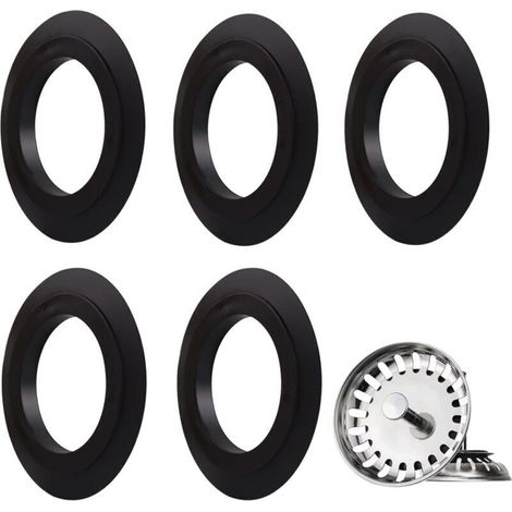 Spülbeckendichtung Aus Elastomer Für Küchen- Und Badewannenabläufe, Passend Zu Siebkörben, Ablaufstopfen Und Ventilen Sowie Waschbeckenventilen (o-ringe Für 78, 79, 80, 82, 83 Mm)