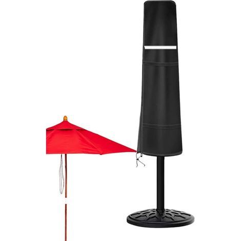 Schutzhülle Für Terrassenschirm, Garten-parasol-abdeckung, Uv-beständiger Stoff Mit Reißverschluss Für Terrasse, Pool Und Events (160x62x62cm)