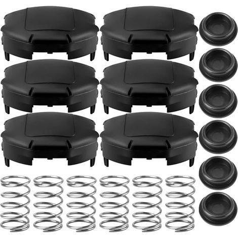 Ersatzabdeckung Für Rasentrimmerkopf-kit 400, Kompatibel Mit Den Modellen -225-230 Pas-225, Enthält X472000070 V494000840 (6 Stück)