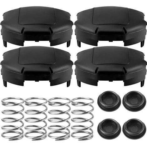 Ersatzabdeckung Für Rasentrimmerkopf-kit 400, Kompatibel Mit Den Modellen Pas-225, -225, -230, Enthält X472000070 V494000840 (4 Stück)