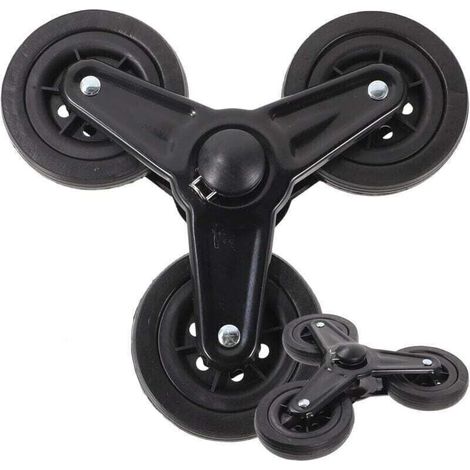 1 Paar Einkaufswagenräder, Einkaufswagen, Dreieckige Räder Für Einkaufswagen, Ersatzräder Für Einkaufswagen, Einkaufszubehör, Kunststoff
