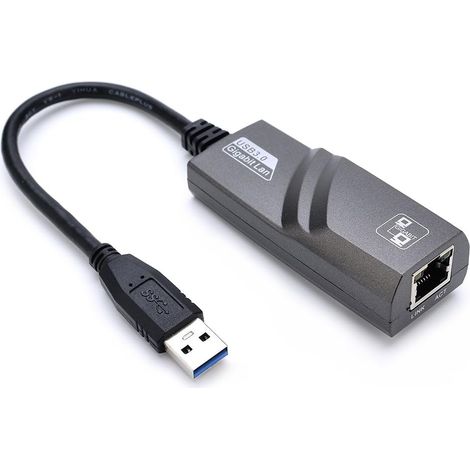 Angebot, Usb 3.0 Auf Rj45 Gigabit Ethernet Adapter, Usb-netzwerk Mit 1000 Mbps, Kompatibel Mit Windows 10/8.1/8/7/vista/xp, Mac Os 10.6 Und Höher, Linux, Keine Treiber Erforderlich,