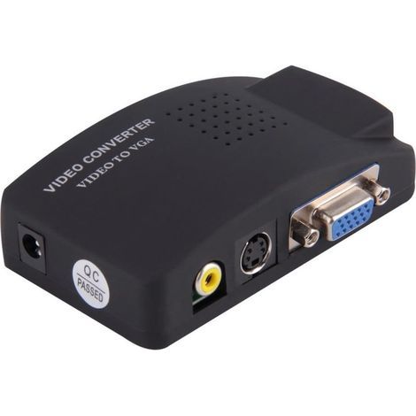 Av-videoadapter, Rca, S-video Auf Vga Für Monitore Und Projektoren