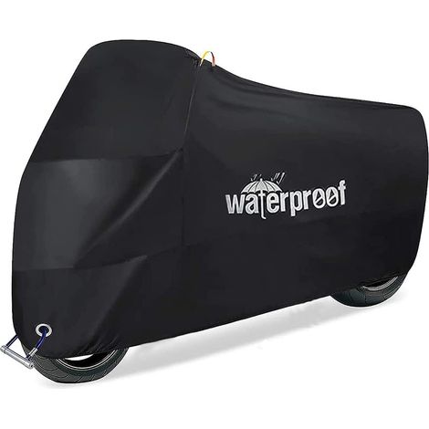 Wasserdichte Fahrradabdeckung, 210t Oxford-gewebe Mit Uv-schutz, Universalgröße, Rundumschutz Für E-bikes, Hybridräder, Mountainbikes Und Rennräder - 230x95x125 Cm