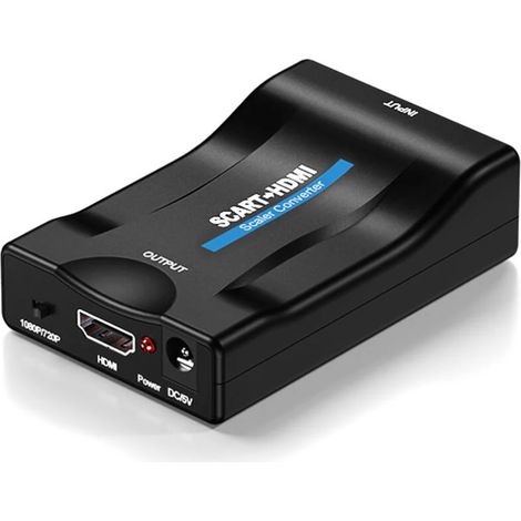 Spannungswandler 1080p Peritel Zu Hdmi Video Audio High-end Konverter Adapter Für Hd Tv Dvd Sky Box Stb Plug And Play