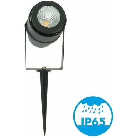 Led-gartenstrahler 12w Schwarz 720 Lm Farbtemperatur: Neutralweiß 4000k