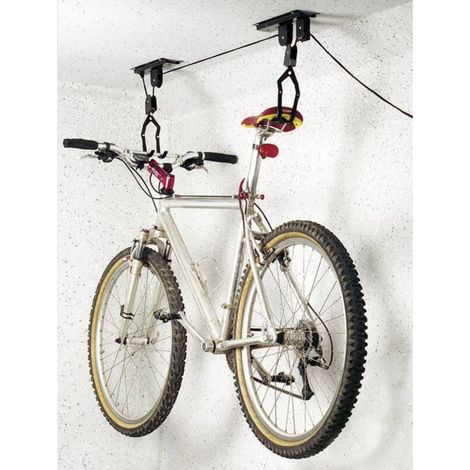 Fahrradaufbewahrung, Deckenmontierte Fahrradhalterung