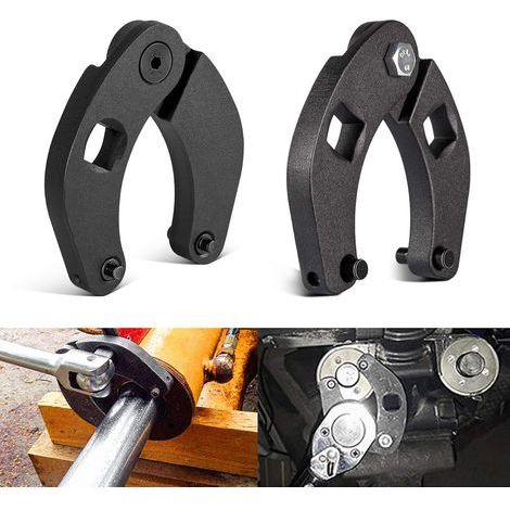 1266 & 7463 Satz Aus 2 Verstellbaren Ratschenschlüsseln Für Hydraulikzylinder, Groß Und Klein